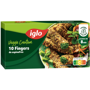 Fingers de Espinafres Iglo Green Cuisine