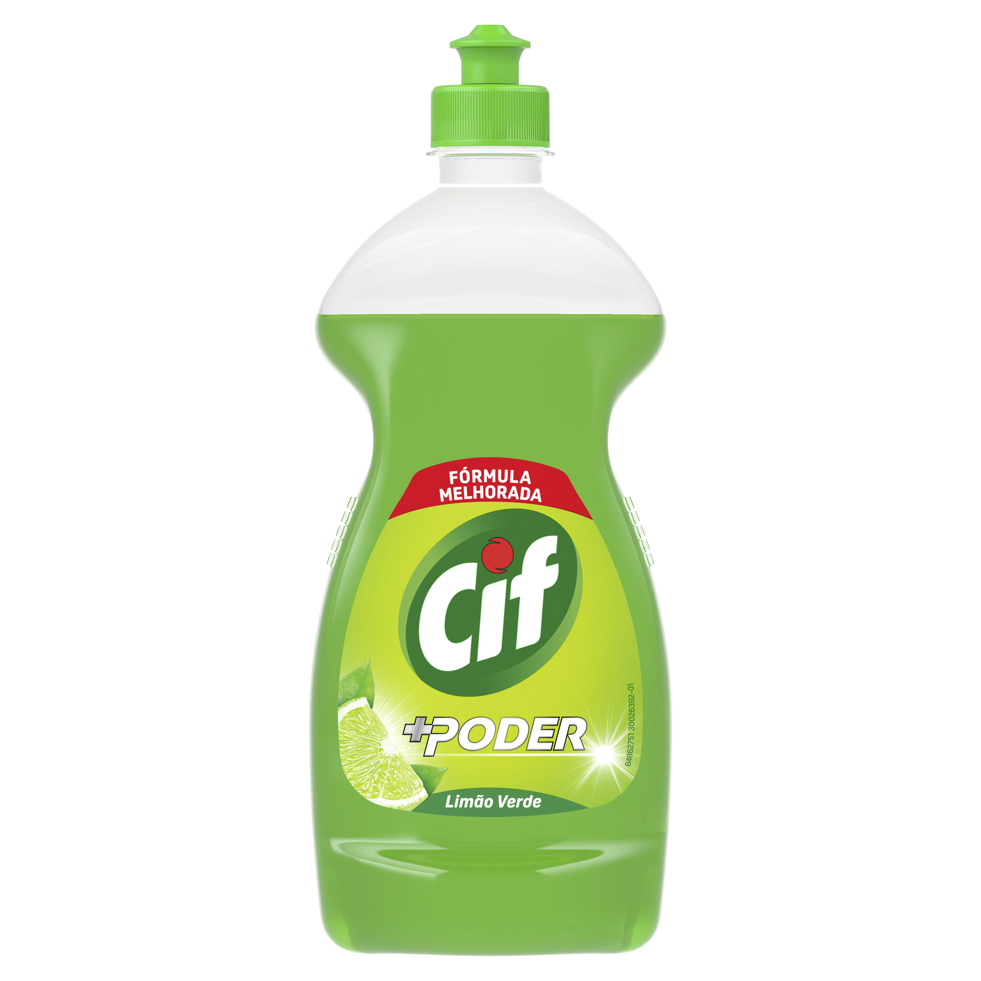 Detergente Manual Loiça +Poder Limão Verde