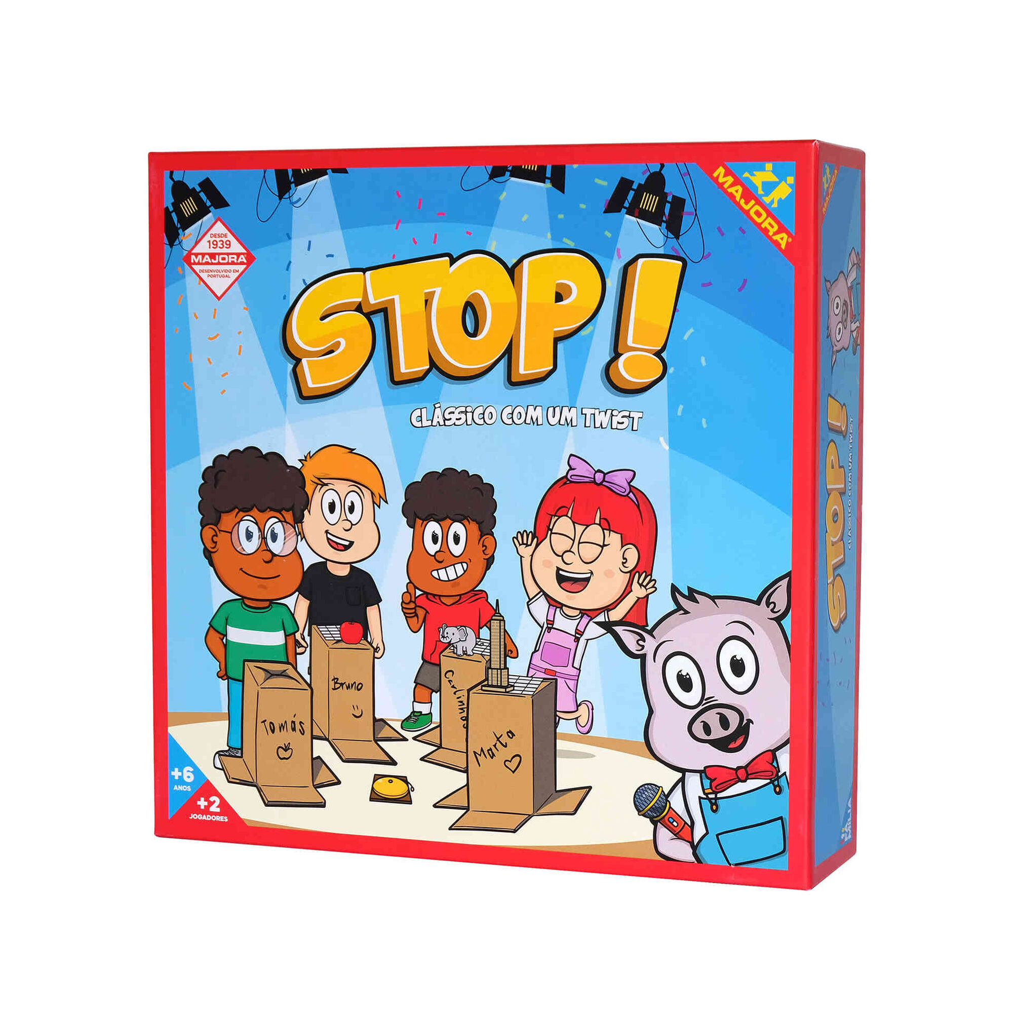 Jogo de Tabuleiro Stop!