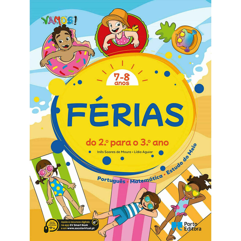 Vamos! - Férias - 7-8 Anos de Porto Editora