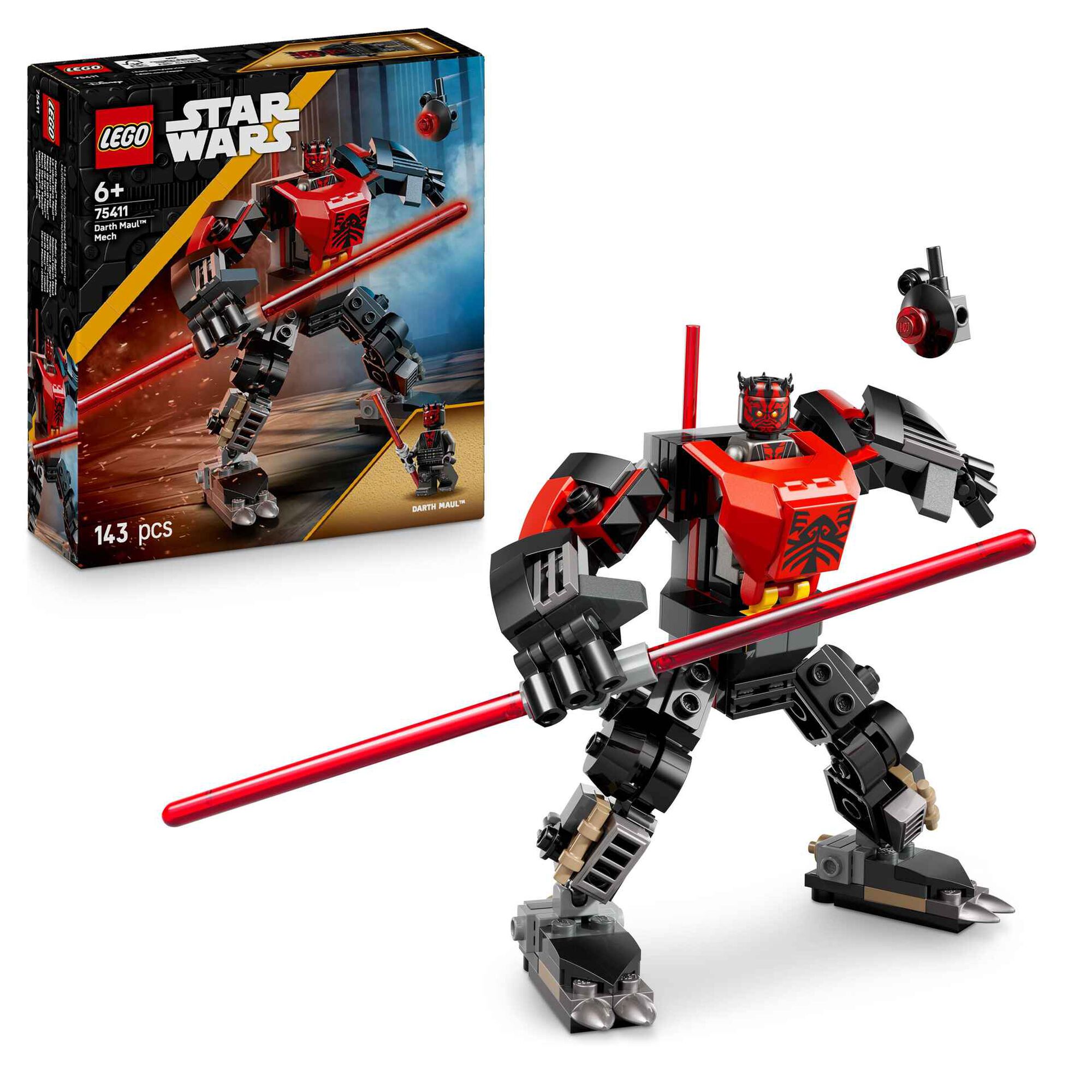 LEGO Star Wars - Rob&ocirc; de Darth Maul - 75411