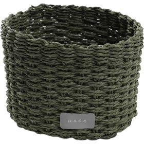 Cesto WC Redondo 16x13cm Verde