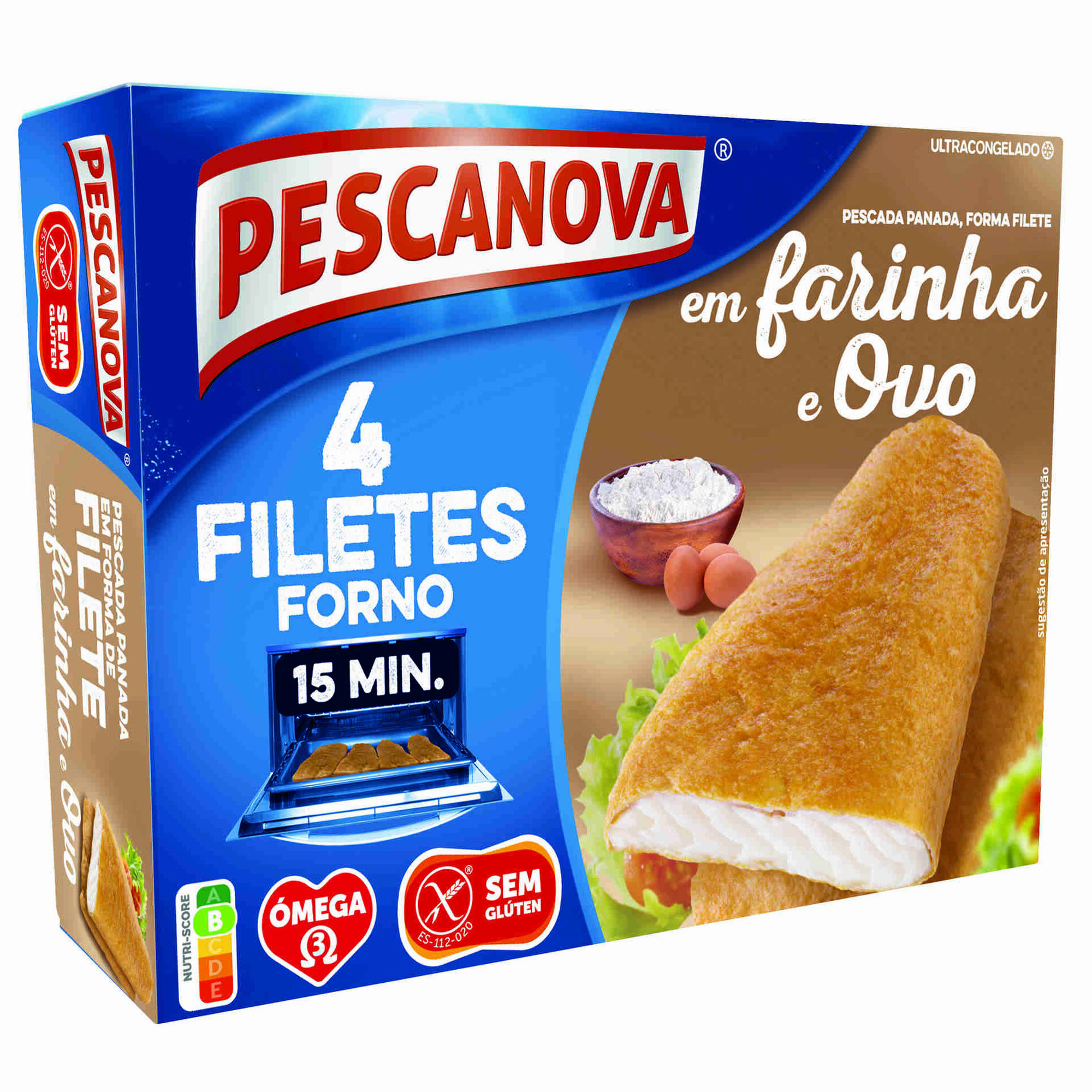 Filetes de Pescada sem Glúten