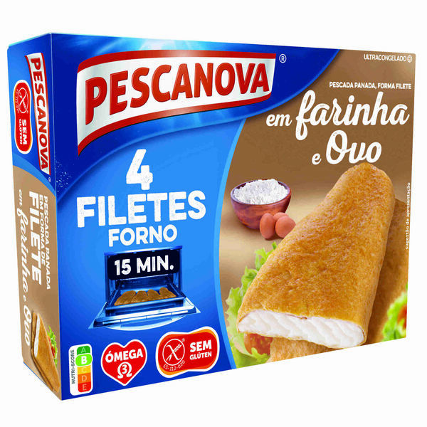 Filetes de Pescada sem Glúten Pescanova