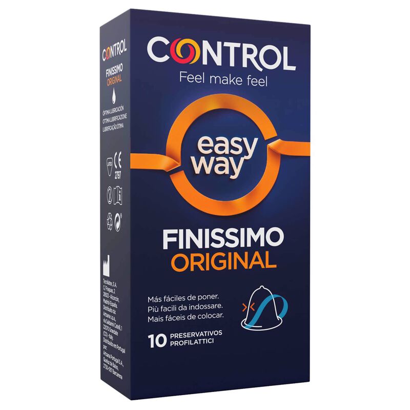 Preservativos Finissimo Original Easy Way Control