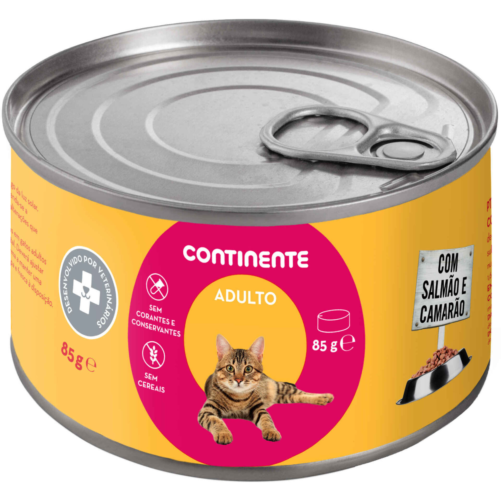Comida Húmida para Gato Mousse Salmão e Gambas