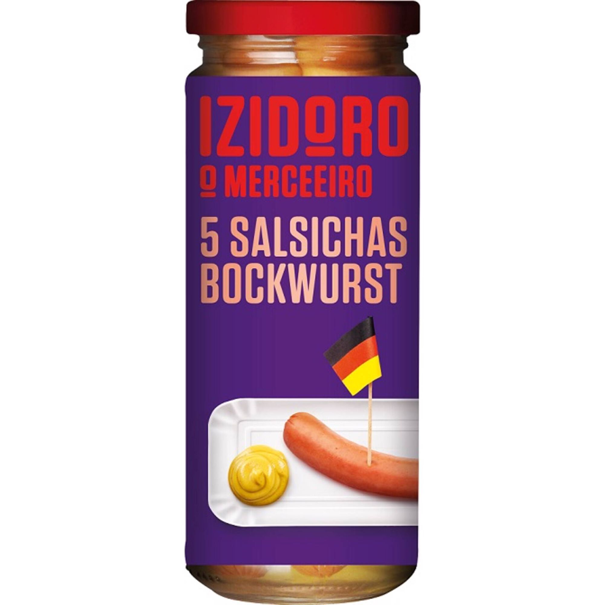 Salsichas Bockwurst Frasco 5 un Salsichas Bockwurst Frasco 5 un
