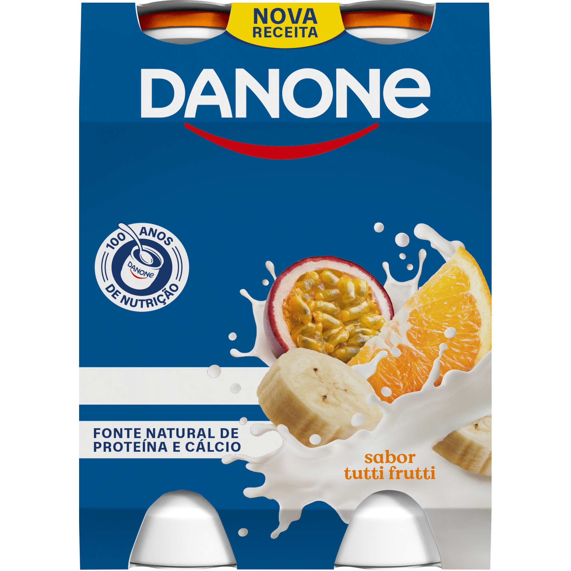 Iogurte L&iacute;quido Tutti Frutti Danone