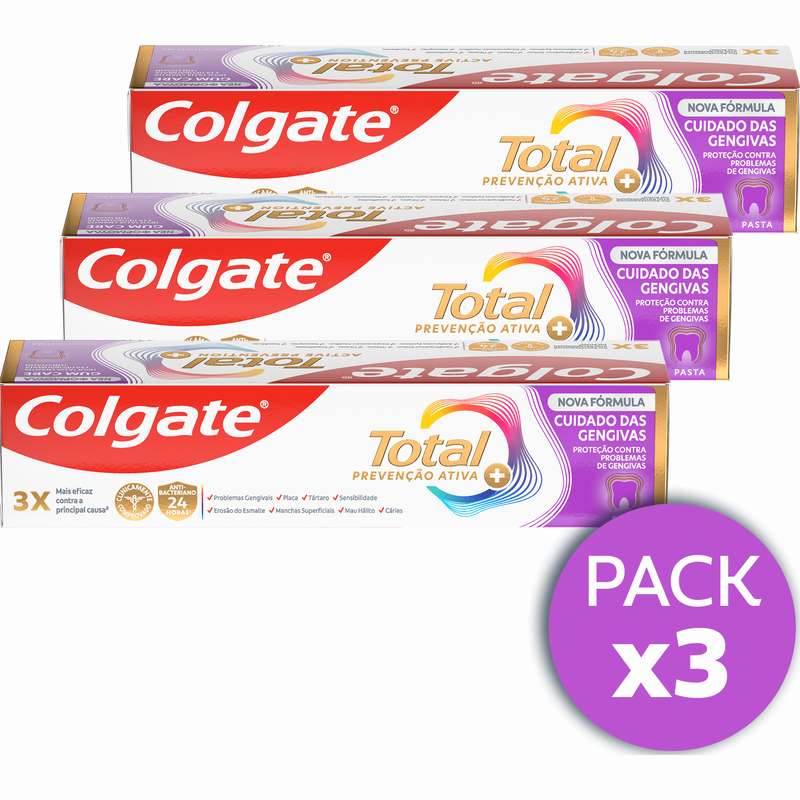 Pasta de Dentes Gengivas Saudáveis Colgate Total
