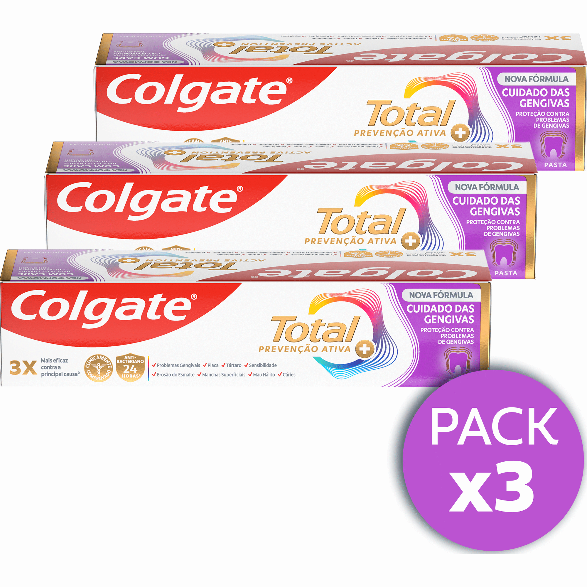 Pasta de Dentes Total Pro Gengivas Saudáveis Pasta de Dentes Total Pro Gengivas Saudáveis