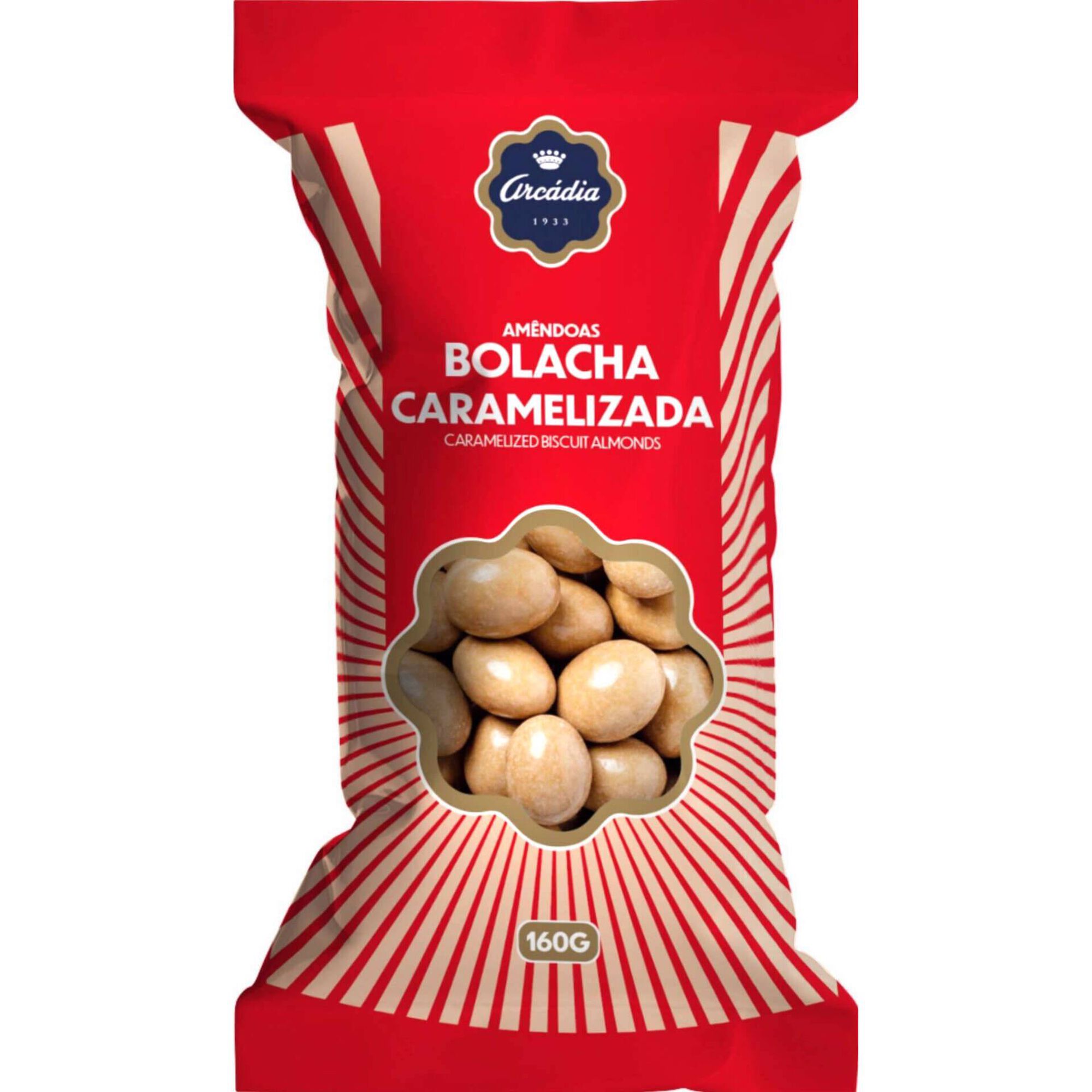 Am&ecirc;ndoas Bolacha Caramelizada Arc&aacute;dia