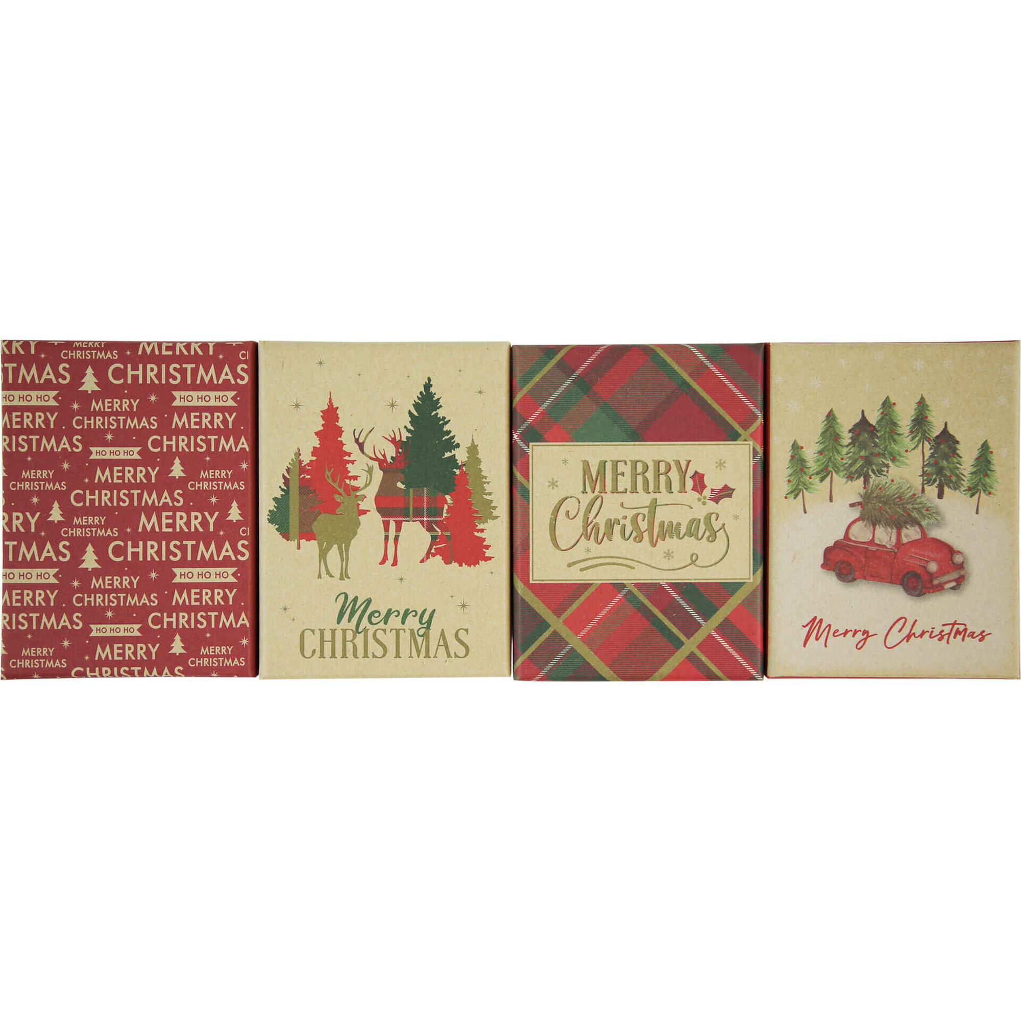 Caixa para Presentes Kraft (vários modelos)