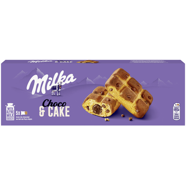Bolo Cake and Choc Milka