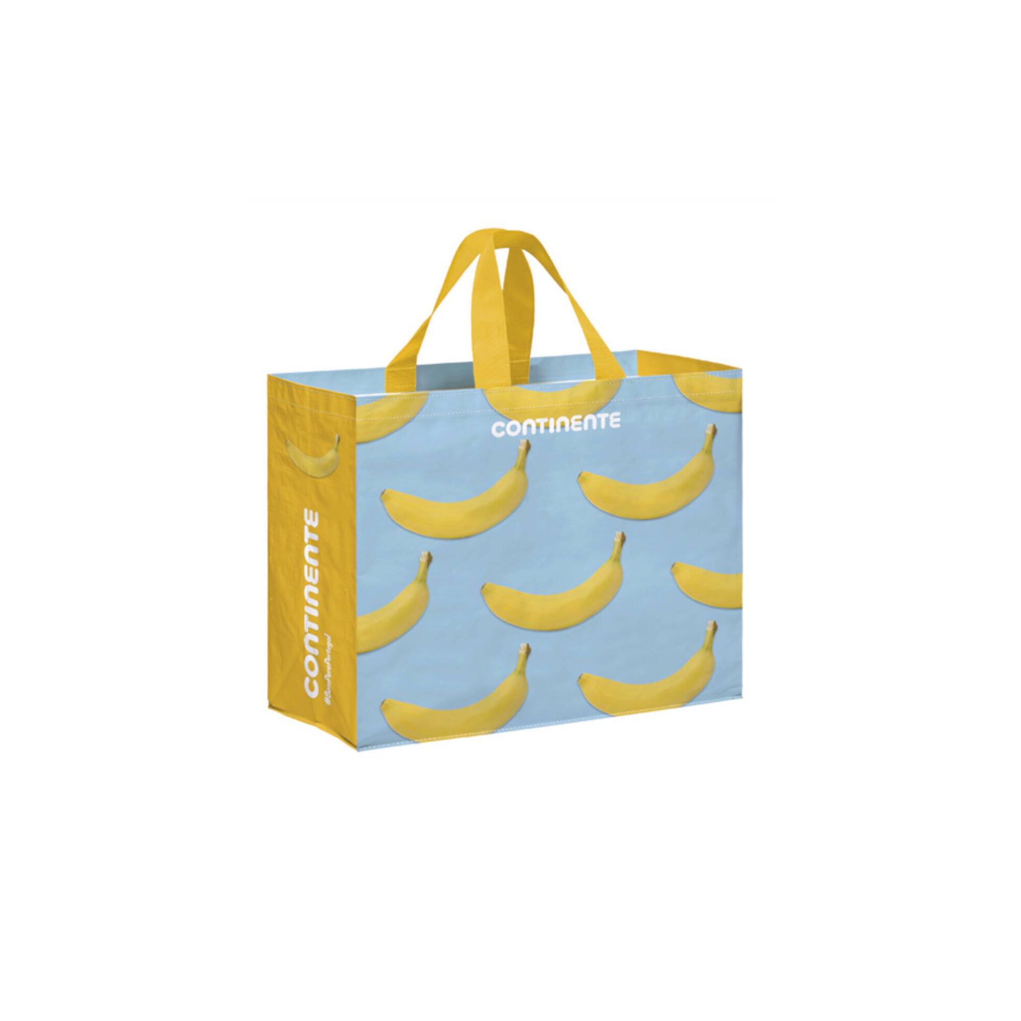 Saco Compras Reutilizável 12,9L Bananas Saco Compras Reutilizável 12,9L Bananas