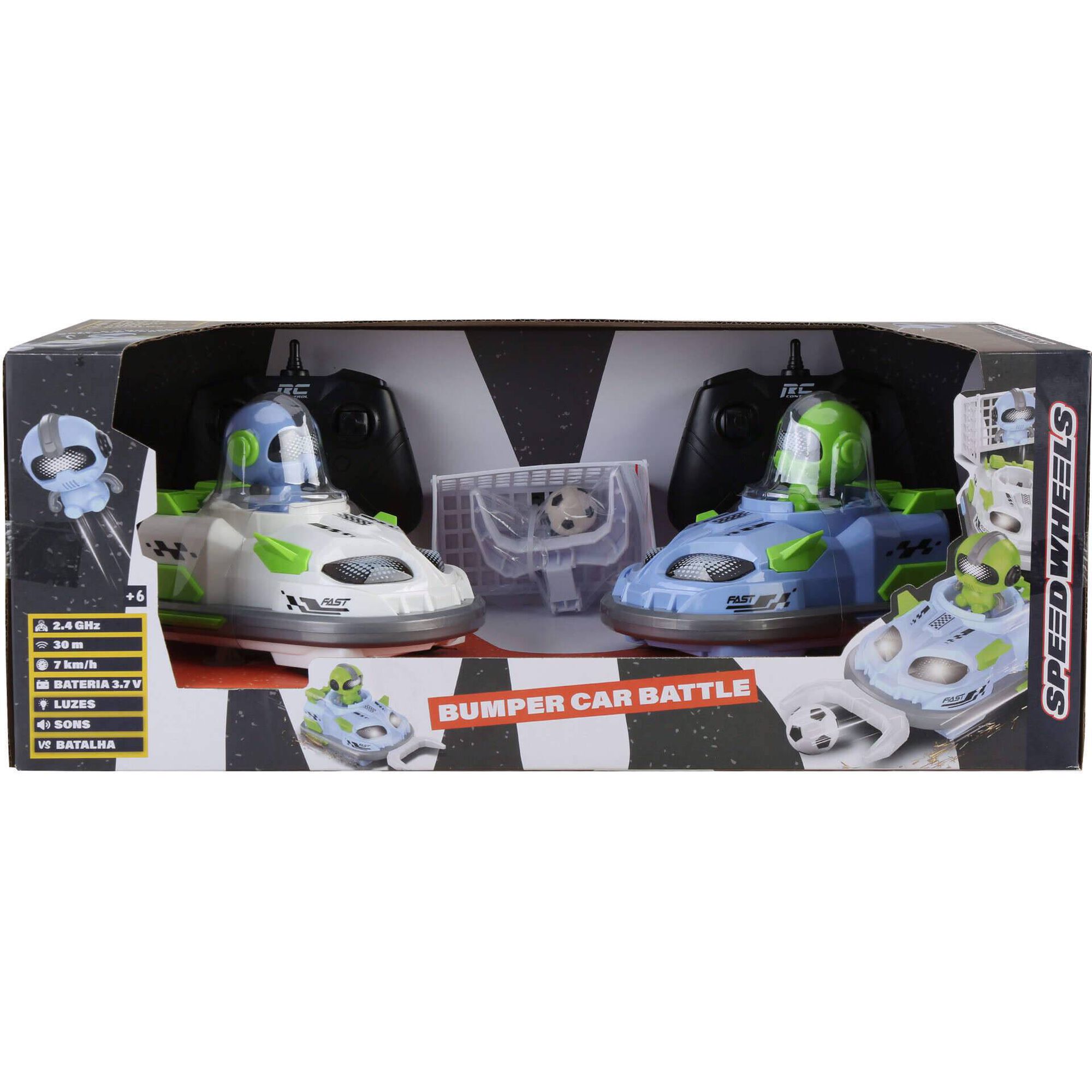 Zoko Speed Wheels - Carro Telecomandado Bumper Car Battle