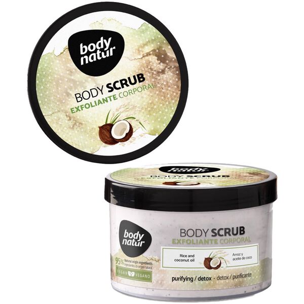 Exfoliante Corpo Arroz e Óleo de Coco Body Natur