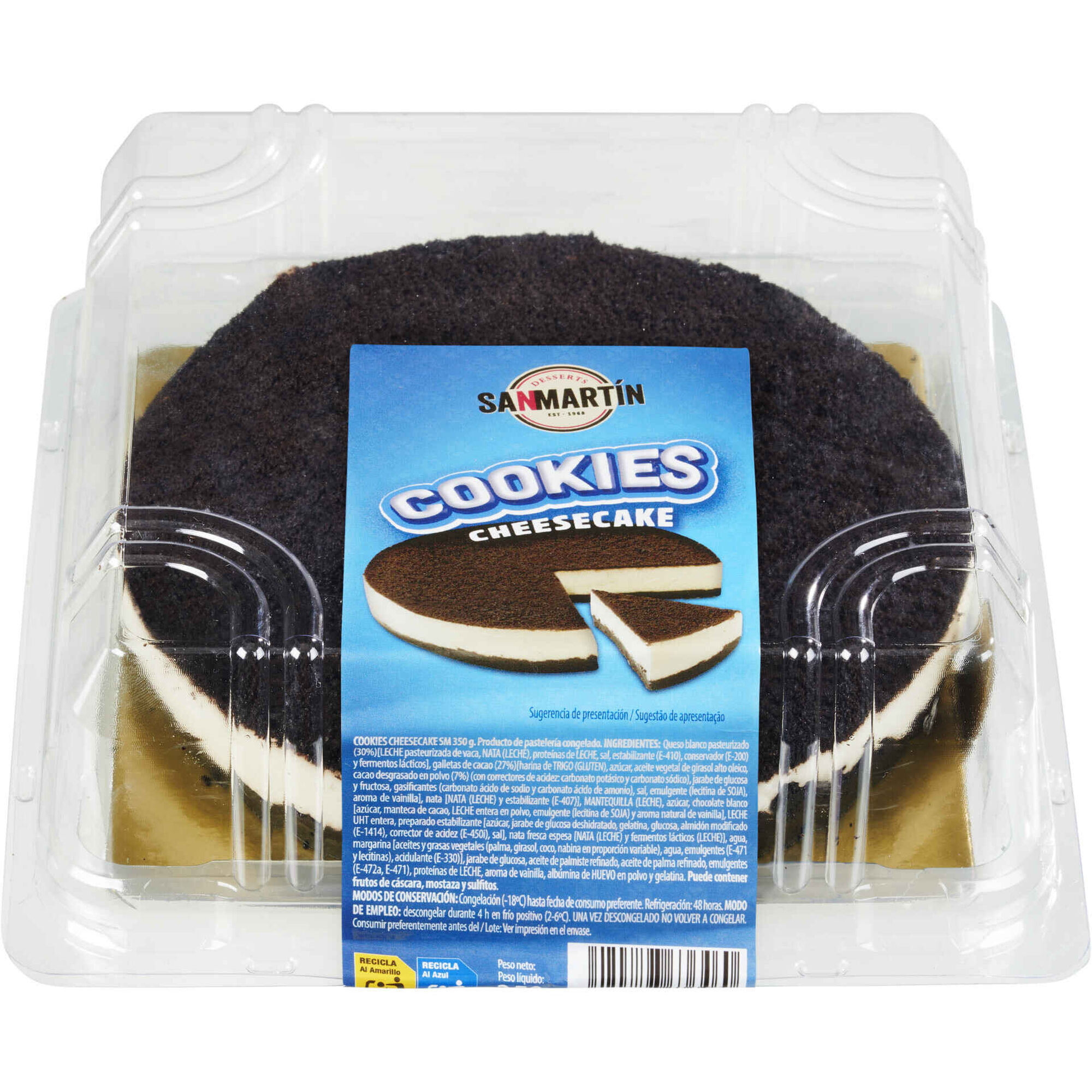 Cookies Cheesecake San Martin