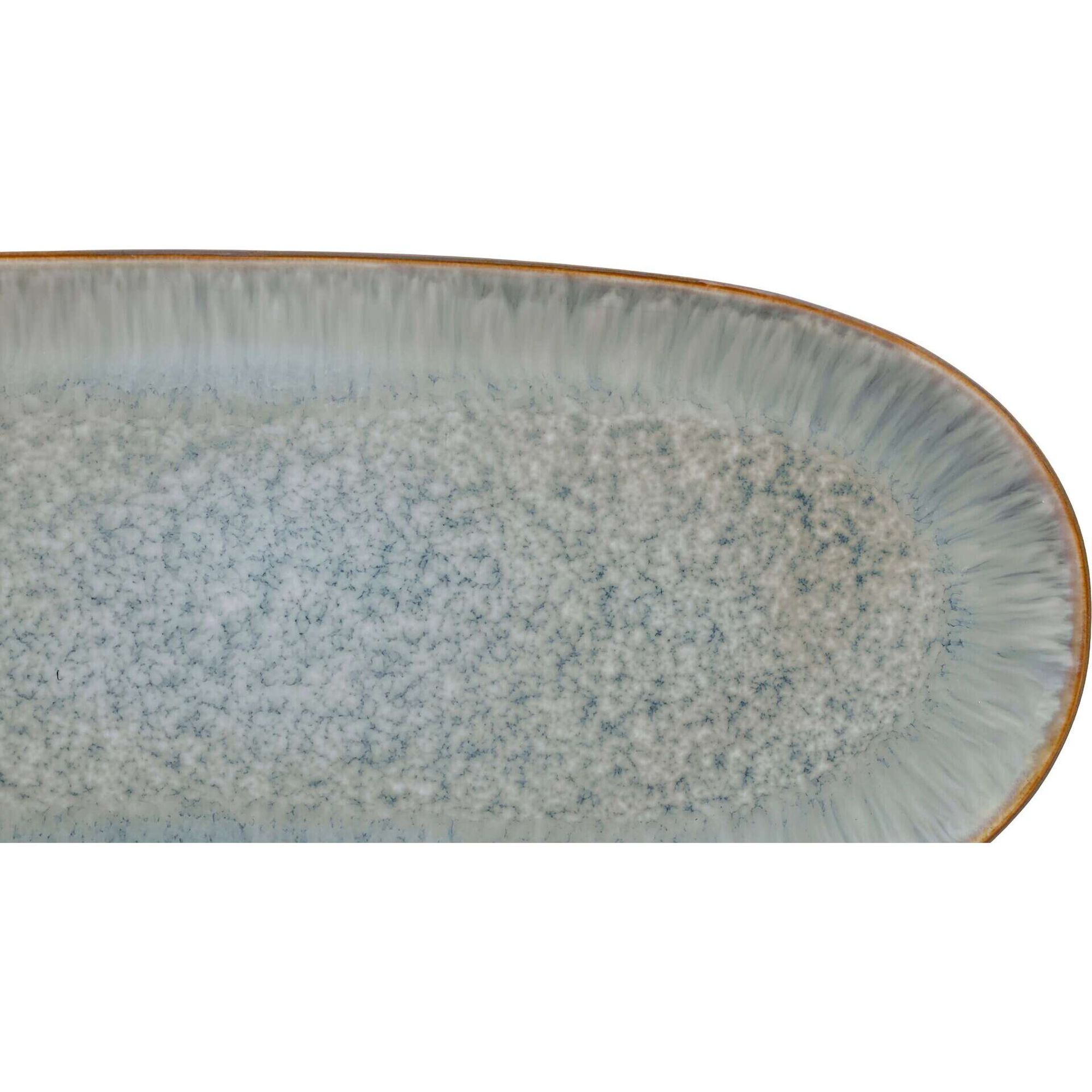Travessa Reativa 36x16cm Verde Kasa
