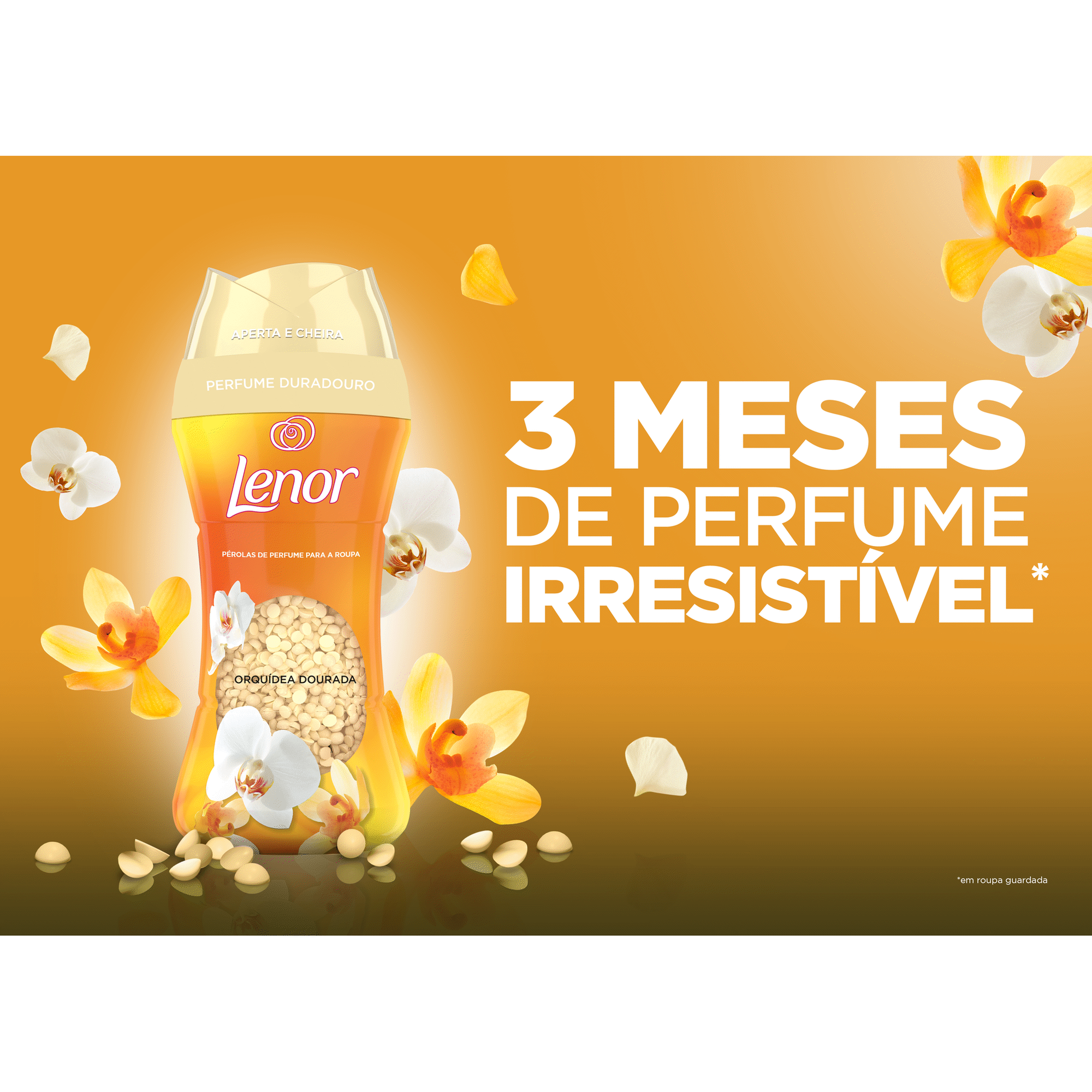 Intensificador Perfume Pérolas Orquídea Dourada Intensificador Perfume Pérolas Orquídea Dourada