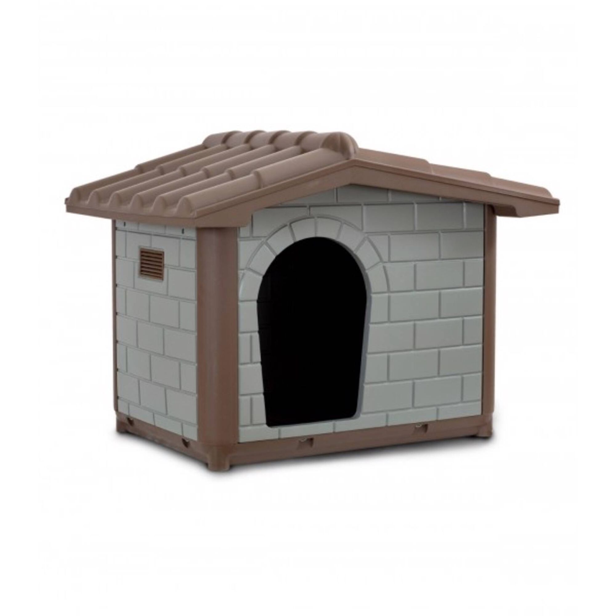 Casota para Cão Ciccia Cinza e Castanho