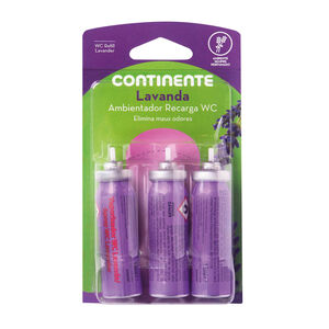 Ambientador Recarga WC Lavanda Continente