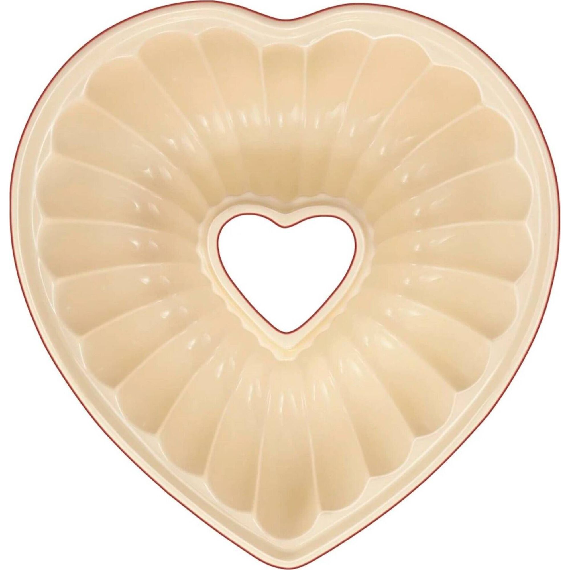 Forma De Bolo Cer&acirc;mica Cora&ccedil;&atilde;o Del&iacute;cia Tescoma