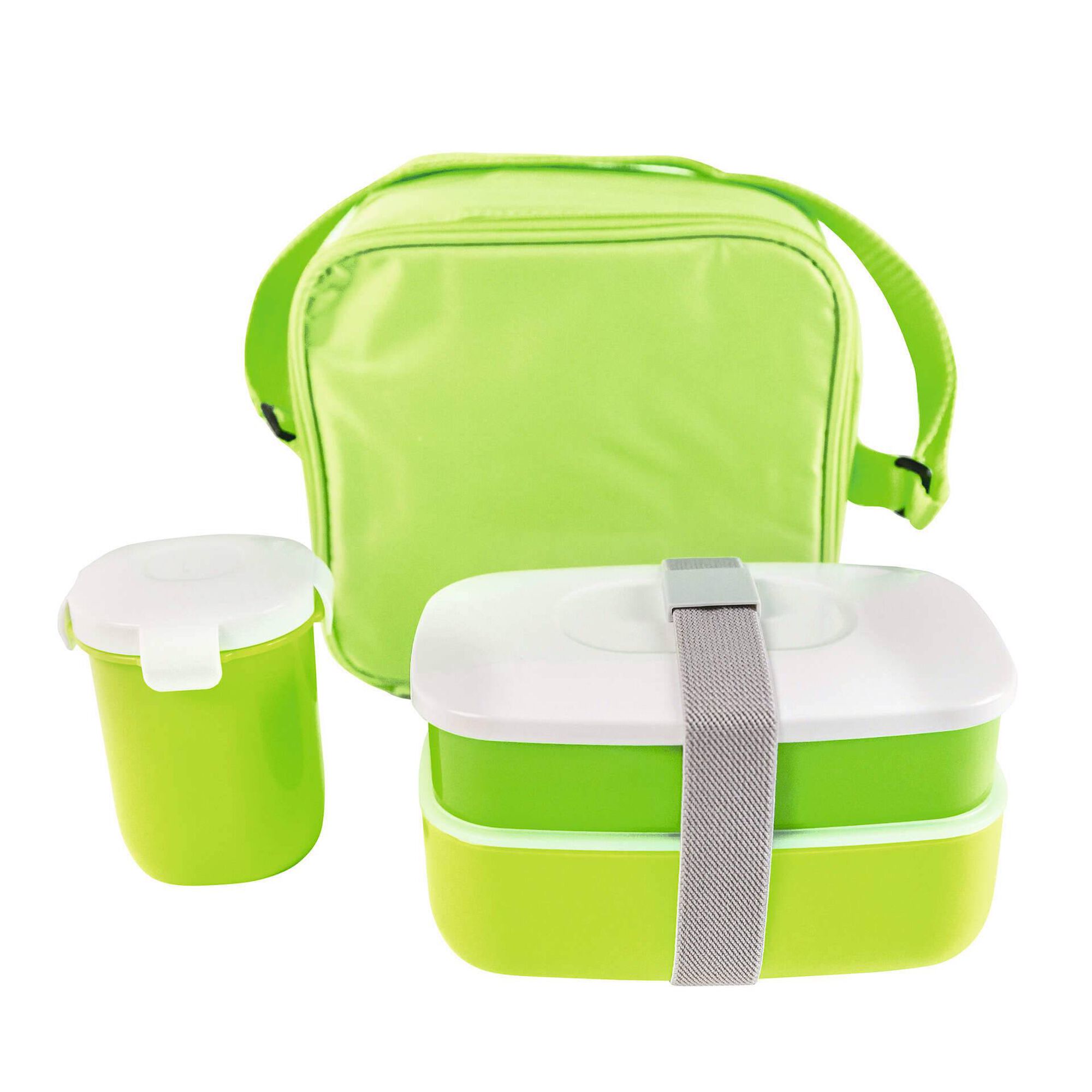 Conjunto Saco Térmico Tiracolo com 3 Caixas 4 My Lunch Conjunto Saco Térmico Tiracolo com 3 Caixas 4 My Lunch