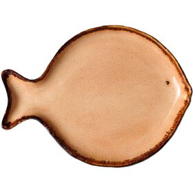Prato Redondo 21,2cm Peixe Laranja Kasa