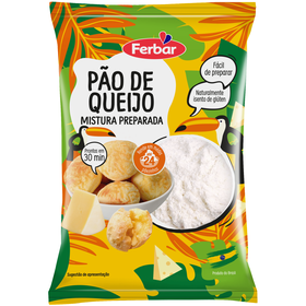 Preparado para P&atilde;o de Queijo Ferbar