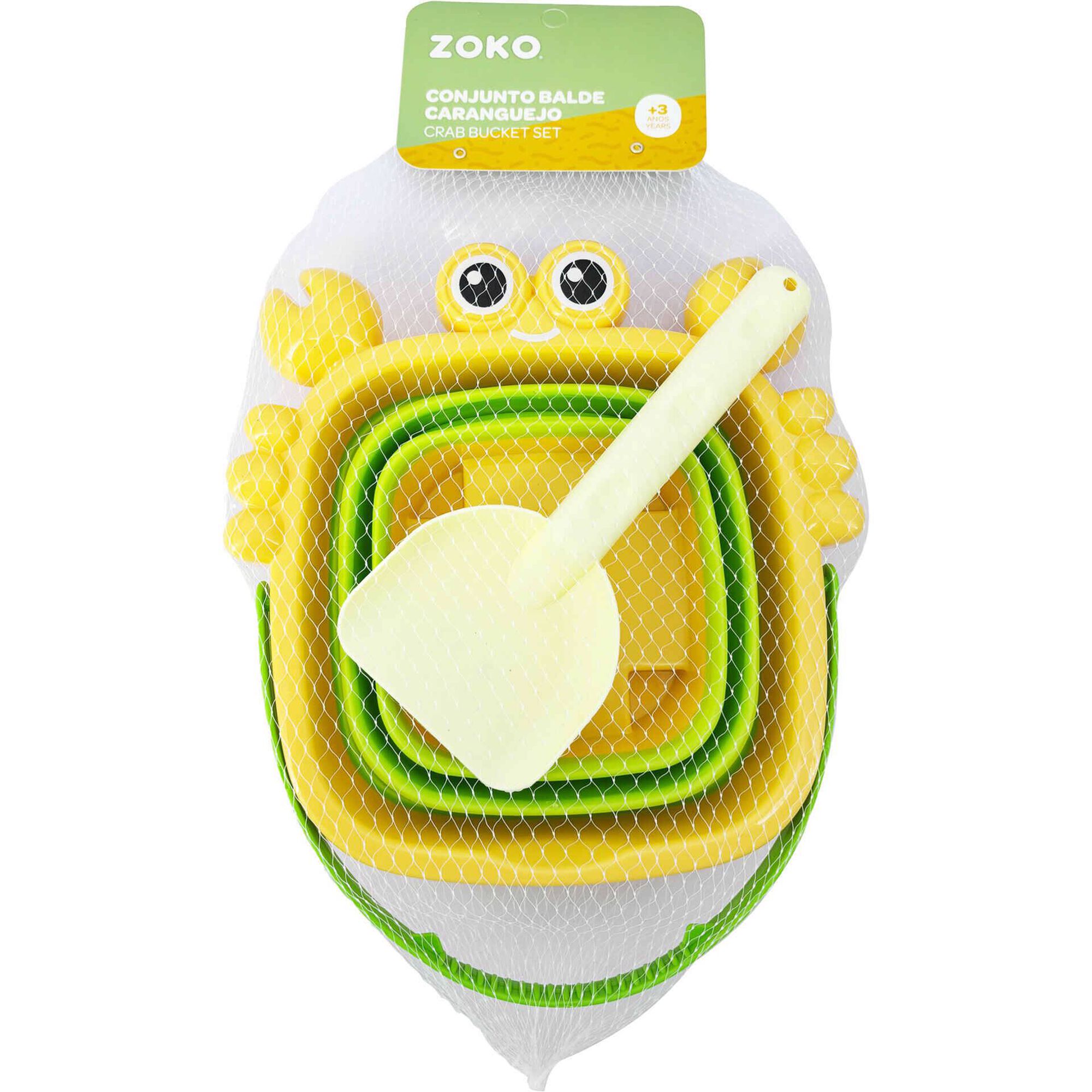 Balde Dobrável Caranguejo com Pá