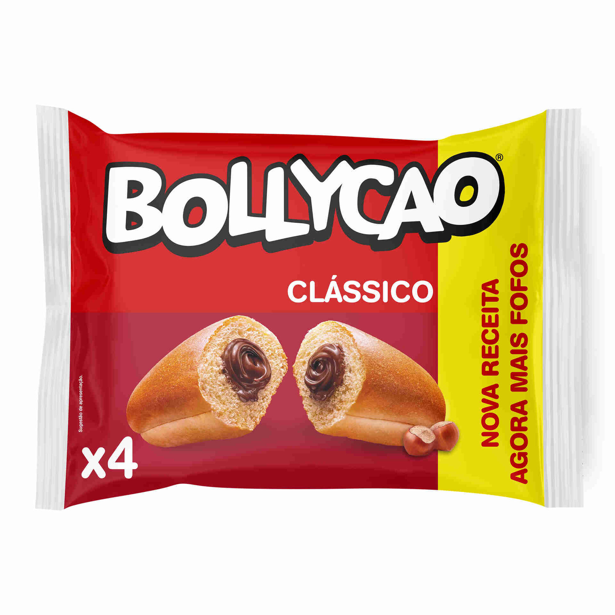 Bolo com Recheio de Chocolate Bollycao