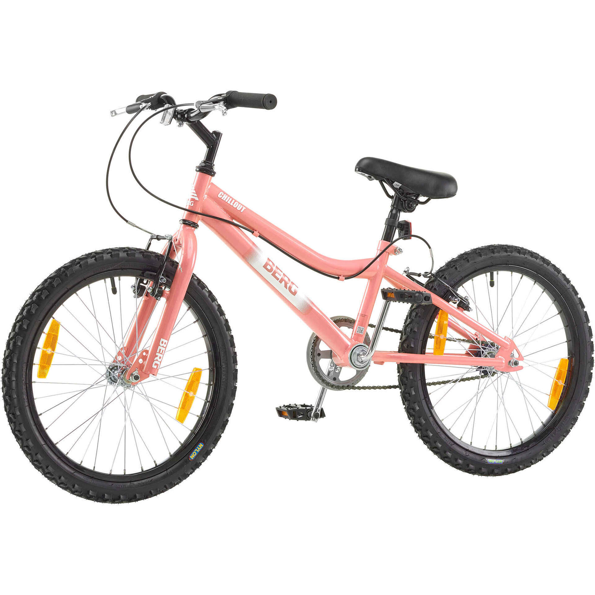 Bicicleta Júnior Chillout Roda 20'' +7 Anos Monovelocidade Rosa