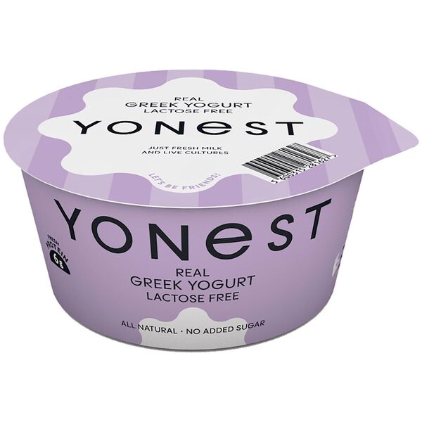 Iogurte Grego Natural sem Lactose Yonest