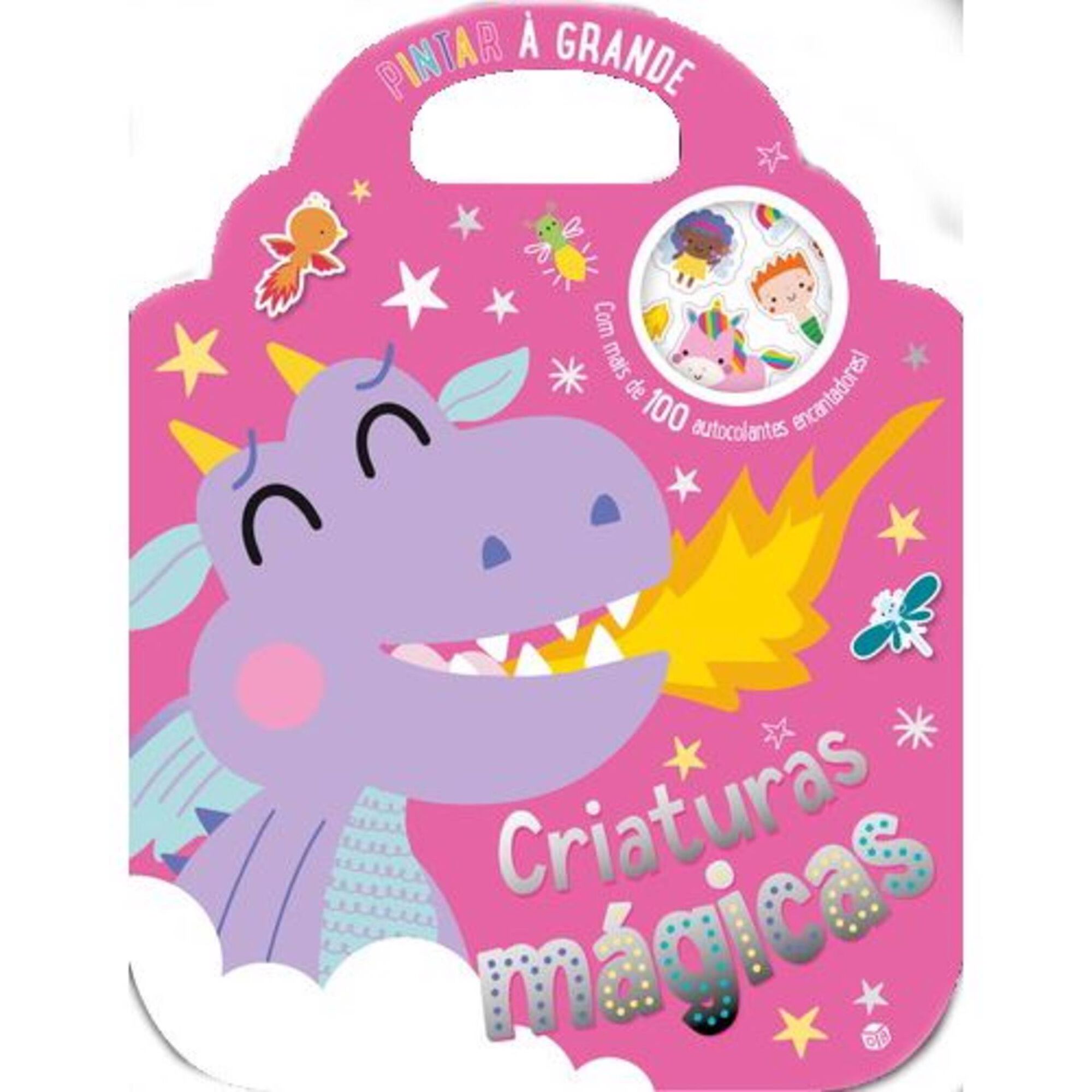 Pintar &agrave; Grande - Criaturas M&aacute;gicas