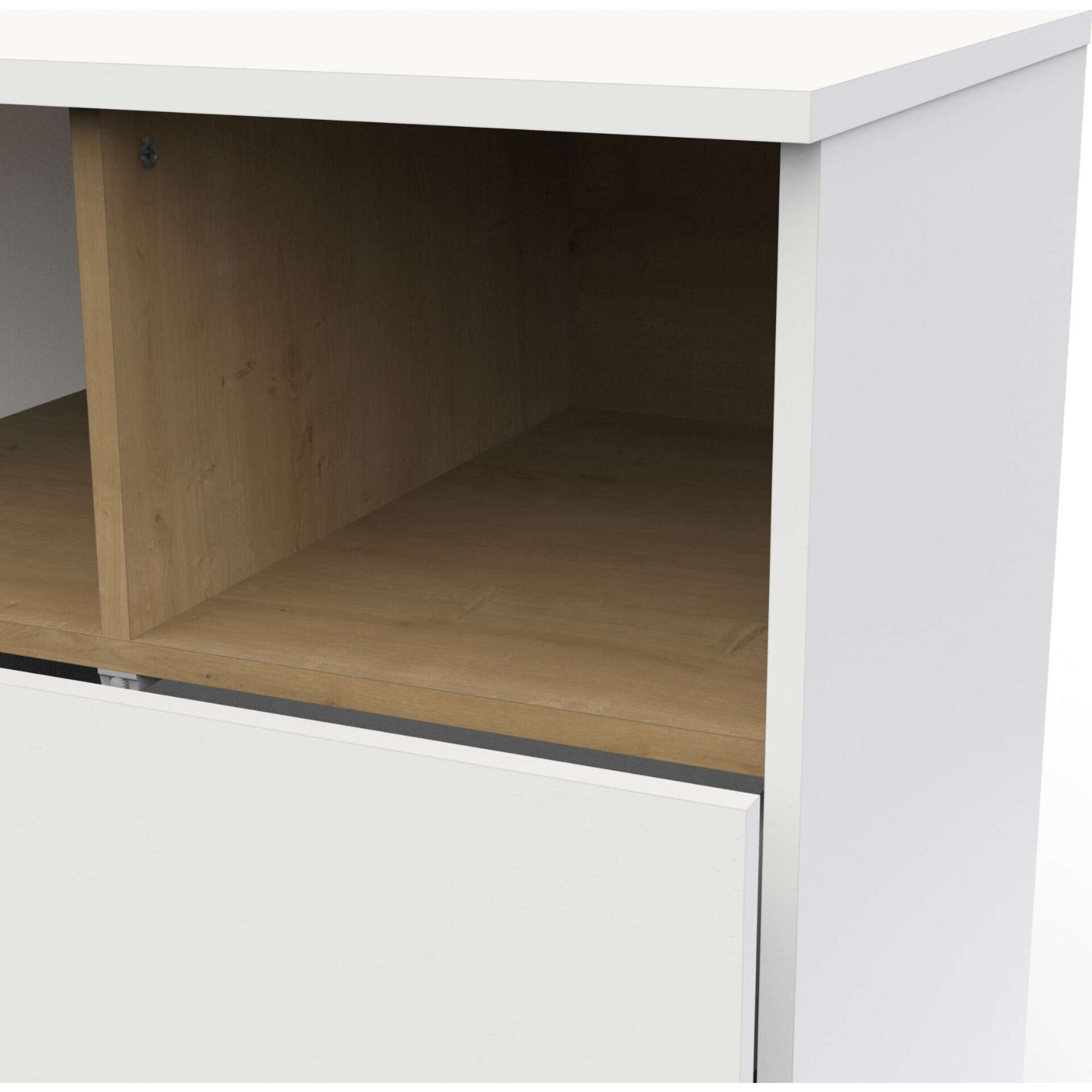 Cómoda 100x92x50cm Branca Scandinave