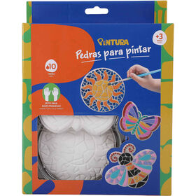 Kit Pedras para Pintar