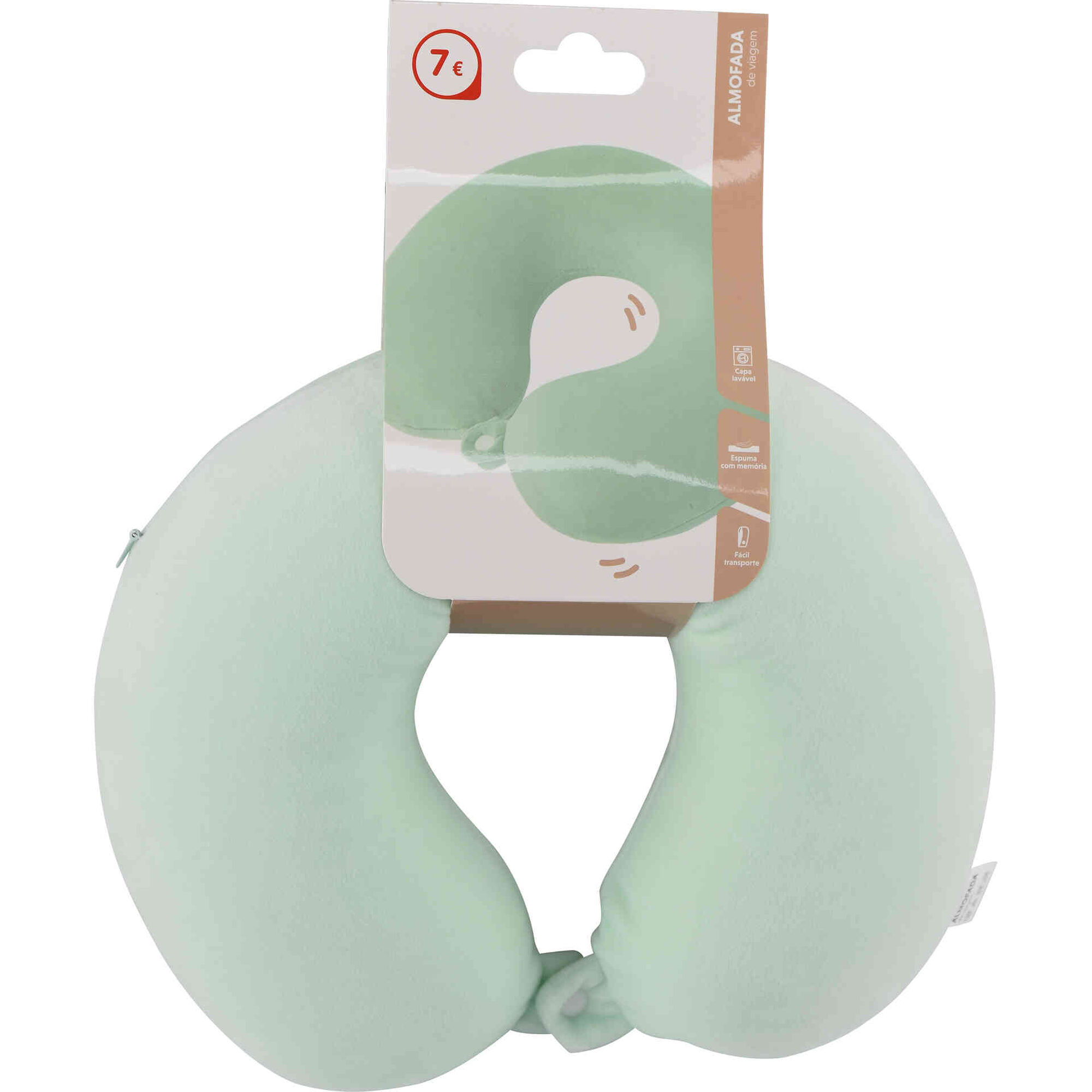 Almofada de Viagem Memory Foam Bazar&atilde;o