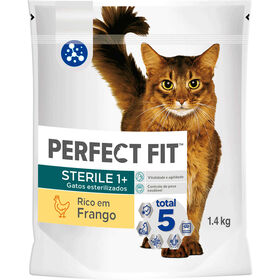 Ra&ccedil;&atilde;o para Gato Adulto Esterilizado Frango Perfect Fit