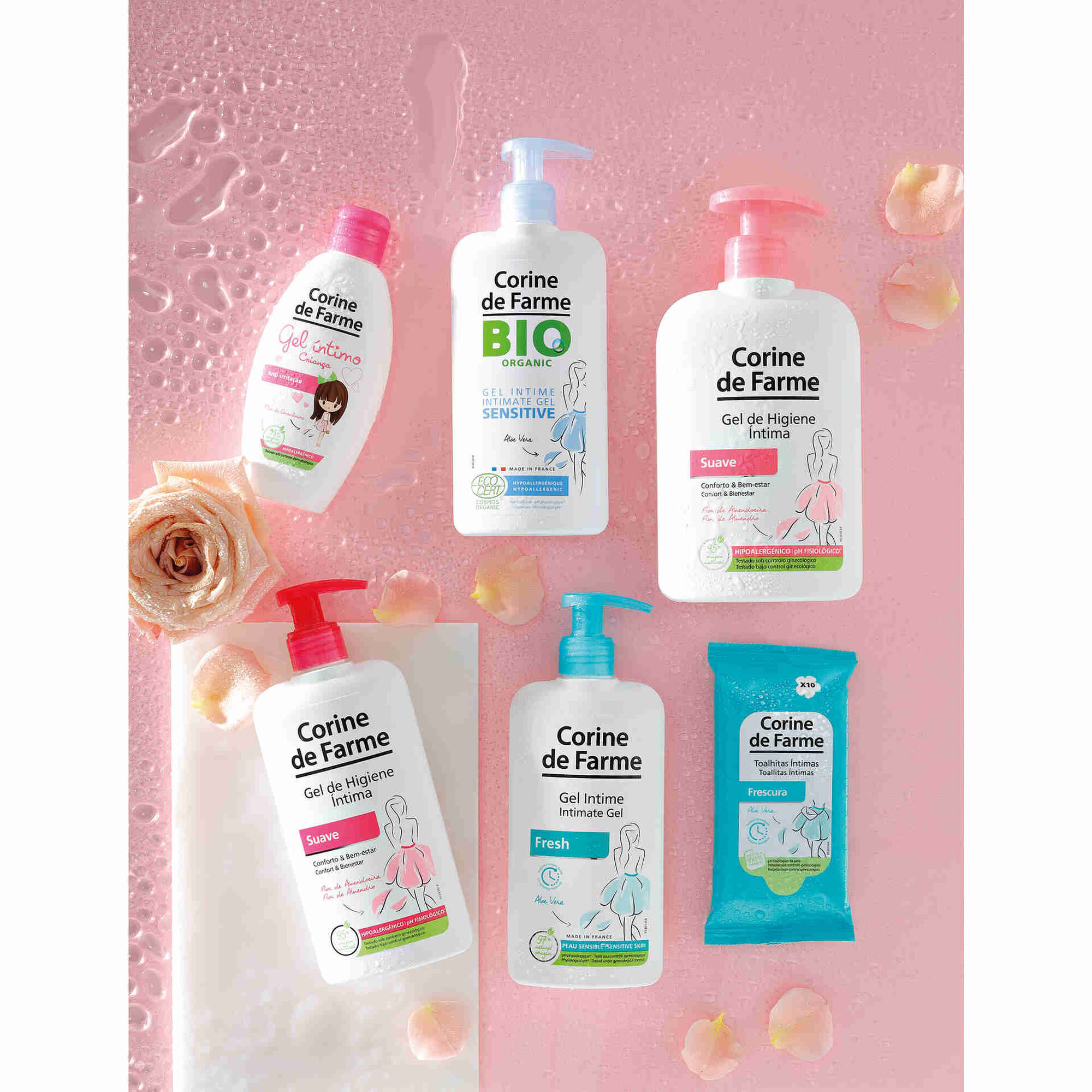 Gel Higiene &Iacute;ntima Suave Corine de Farme