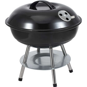 Barbecue Carv&atilde;o Compacto 37cm Bazar&atilde;o