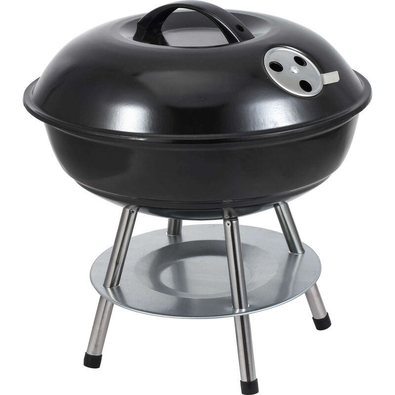 Barbecue Carvão Compacto 37cm Bazarão
