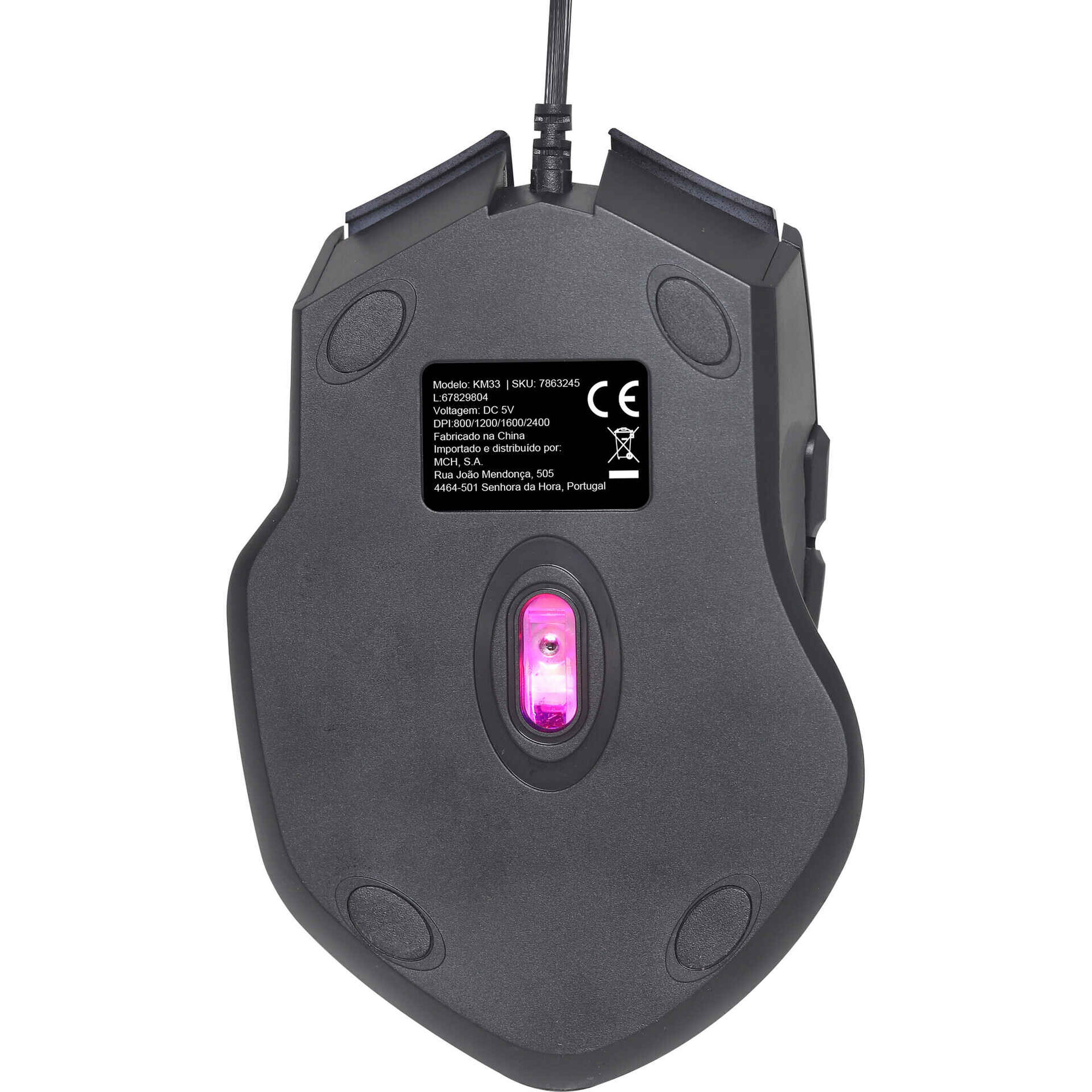Rato Gaming com Led Bazar&atilde;o