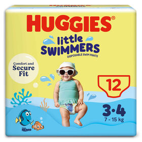 Fraldas Cueca Banho Little Swimmers 7-15kgs T3-4 Huggies