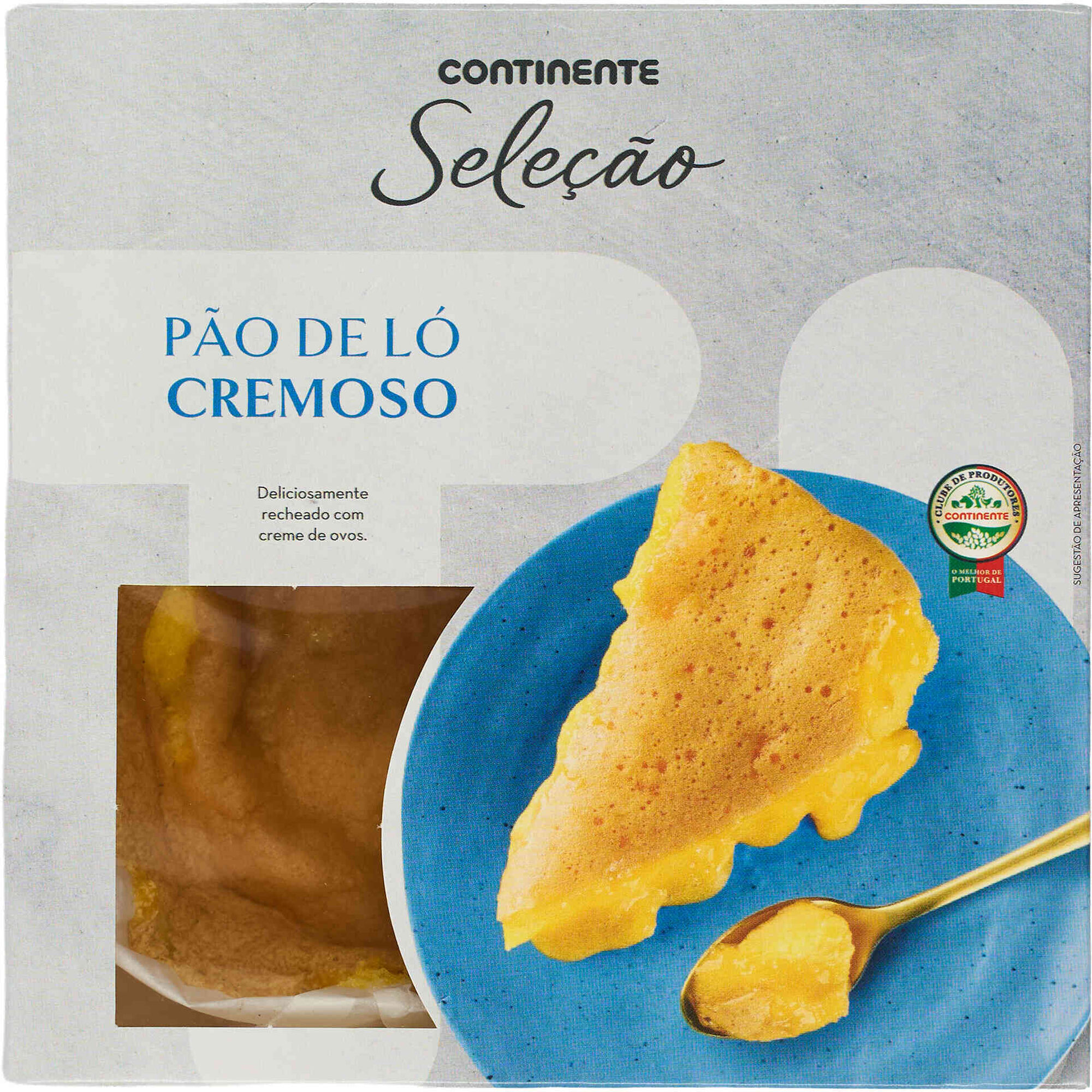 P&atilde;o de L&oacute; Cremoso Continente Sele&ccedil;&atilde;o