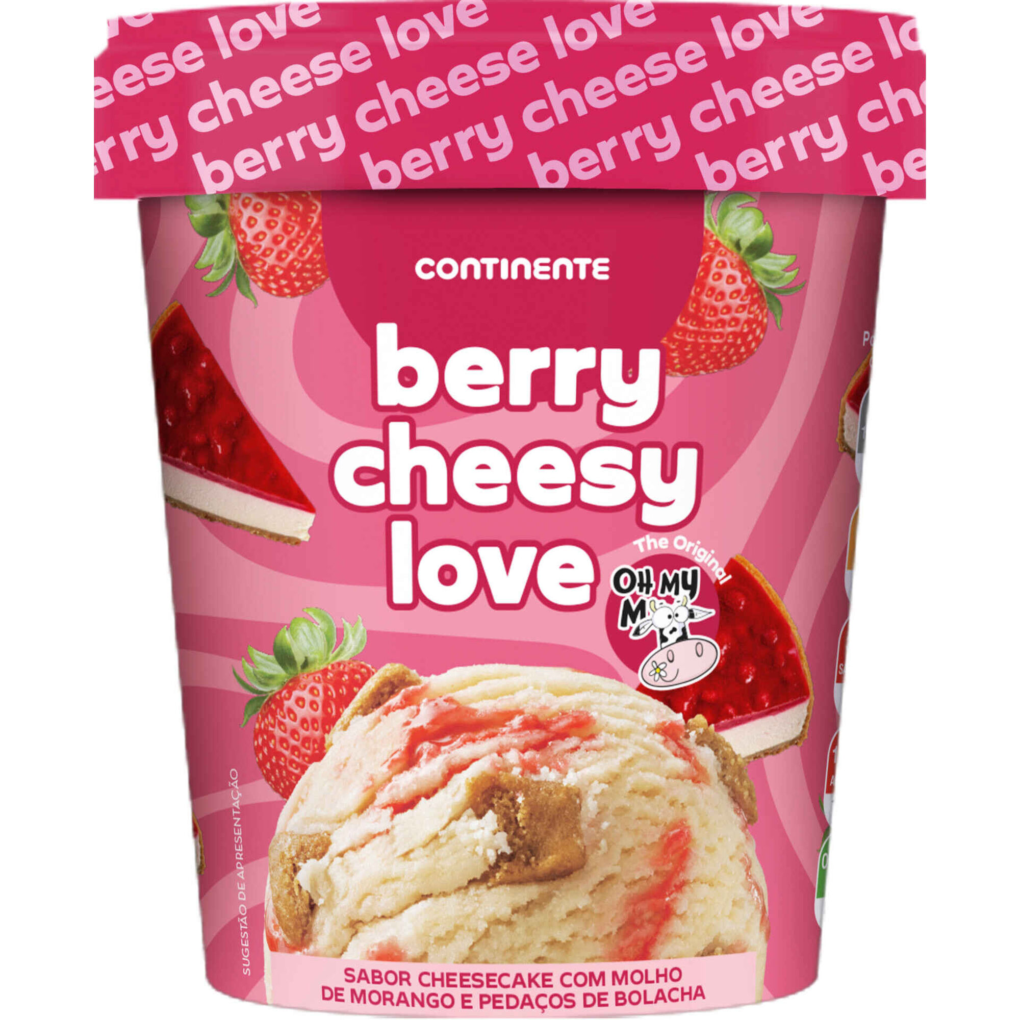 Gelado Berry Cheesy love Continente