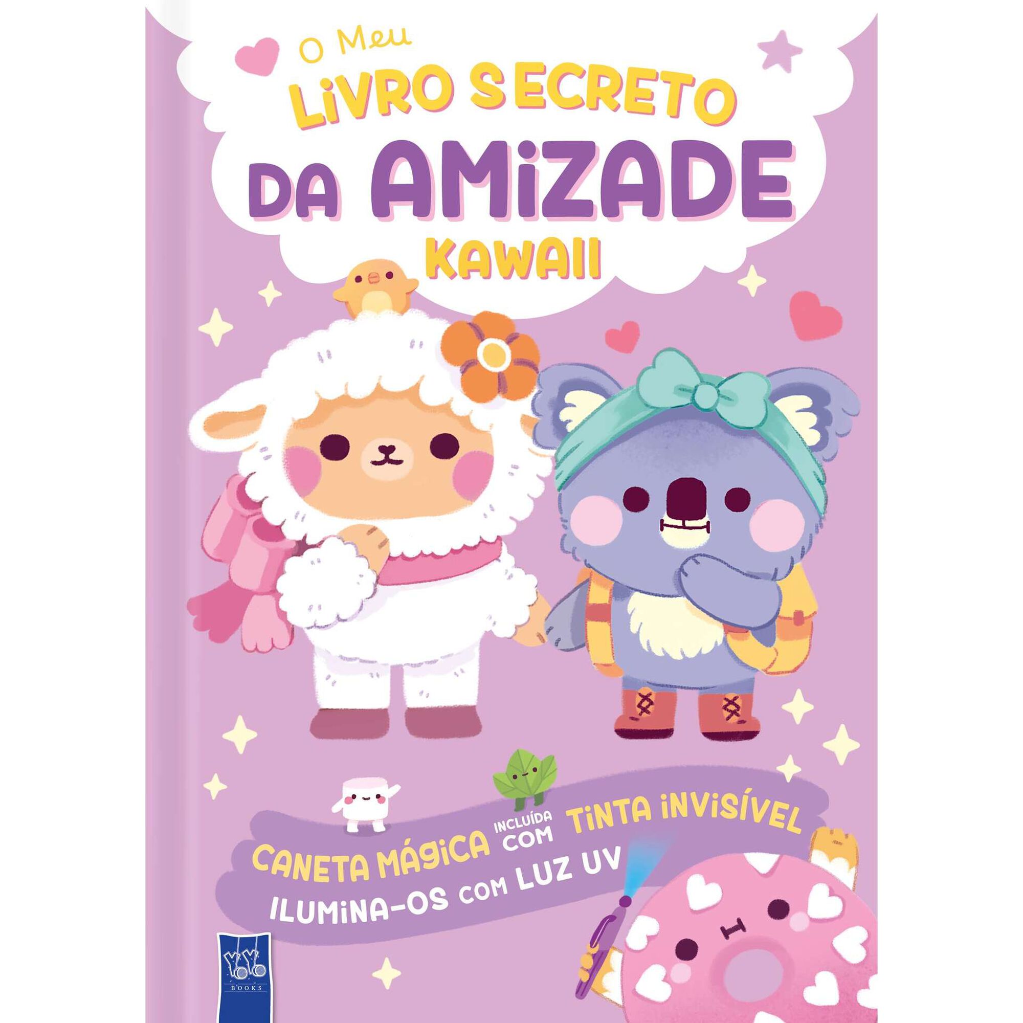 O Meu Livro Secreto da Amizade Kawaii - Rosa