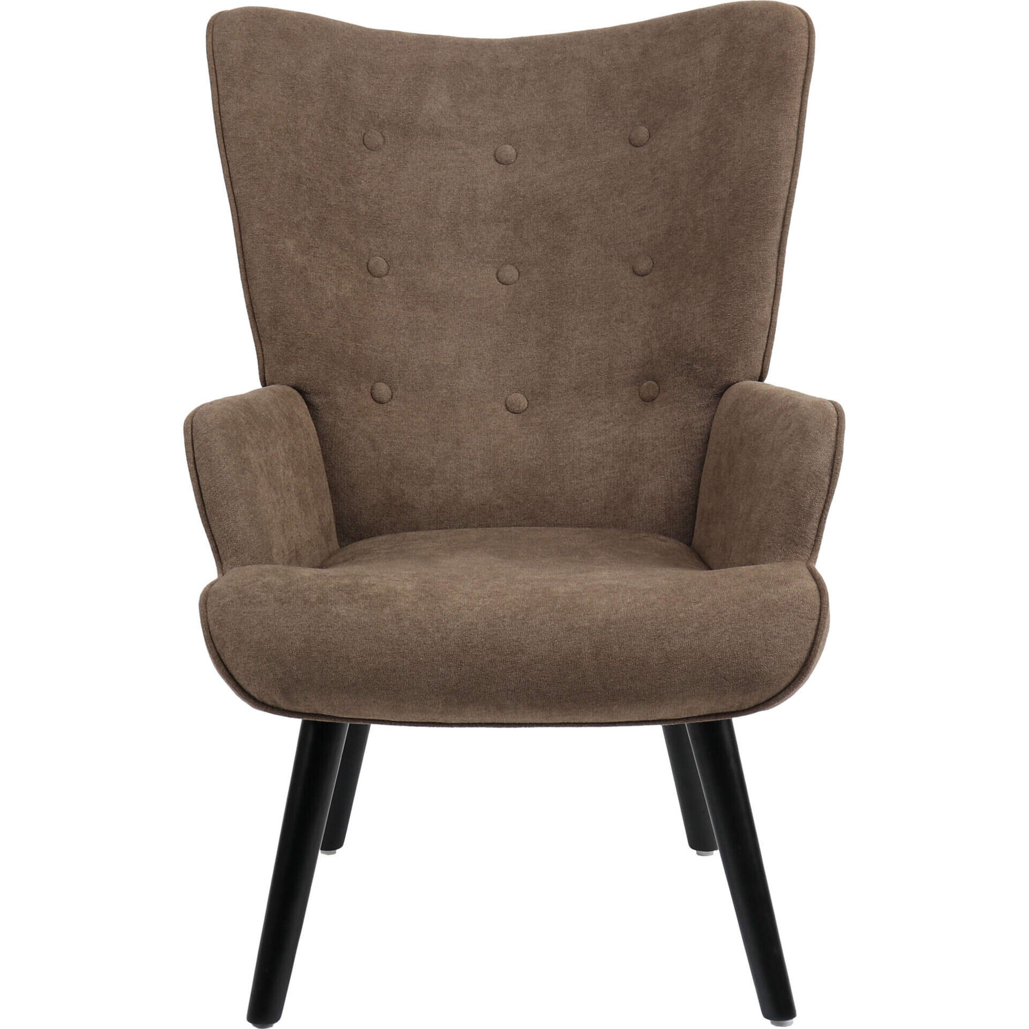 Poltrona Úrsula 74x66x96cm Castanho