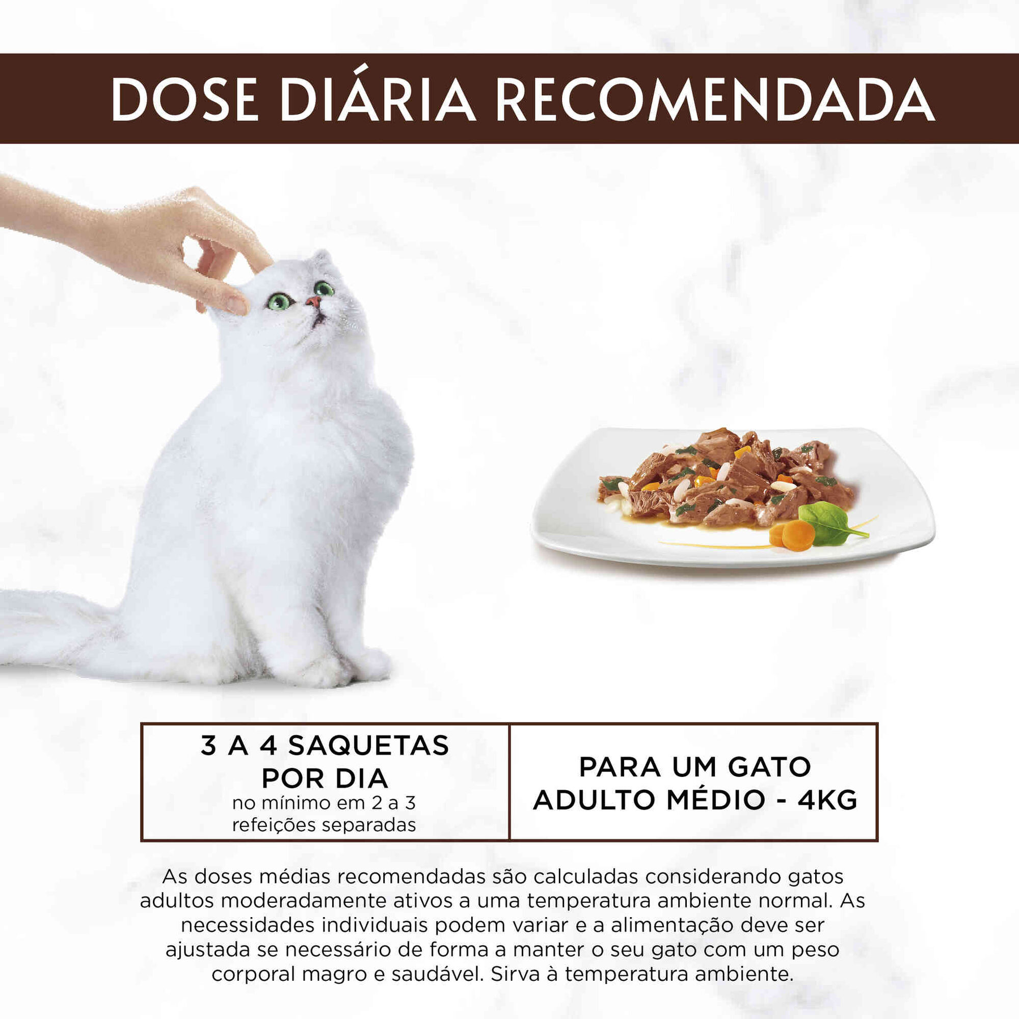 Comida Húmida para Gato Adulto Saquetas