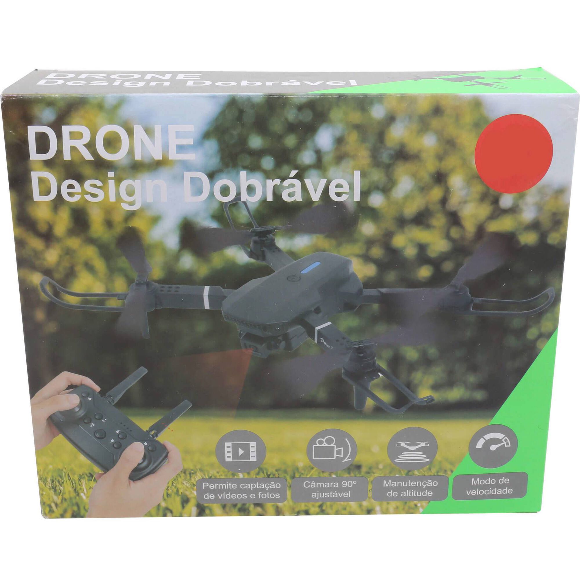 Drone 1800MHA Autonomia 20 min Bazar&atilde;o