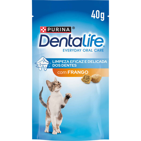 Snack para Gato Frango Purina Dentalife